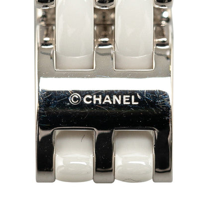 Chanel 18k Gold Diamond & Ceramic Ring Metal Ring in Excellent condition