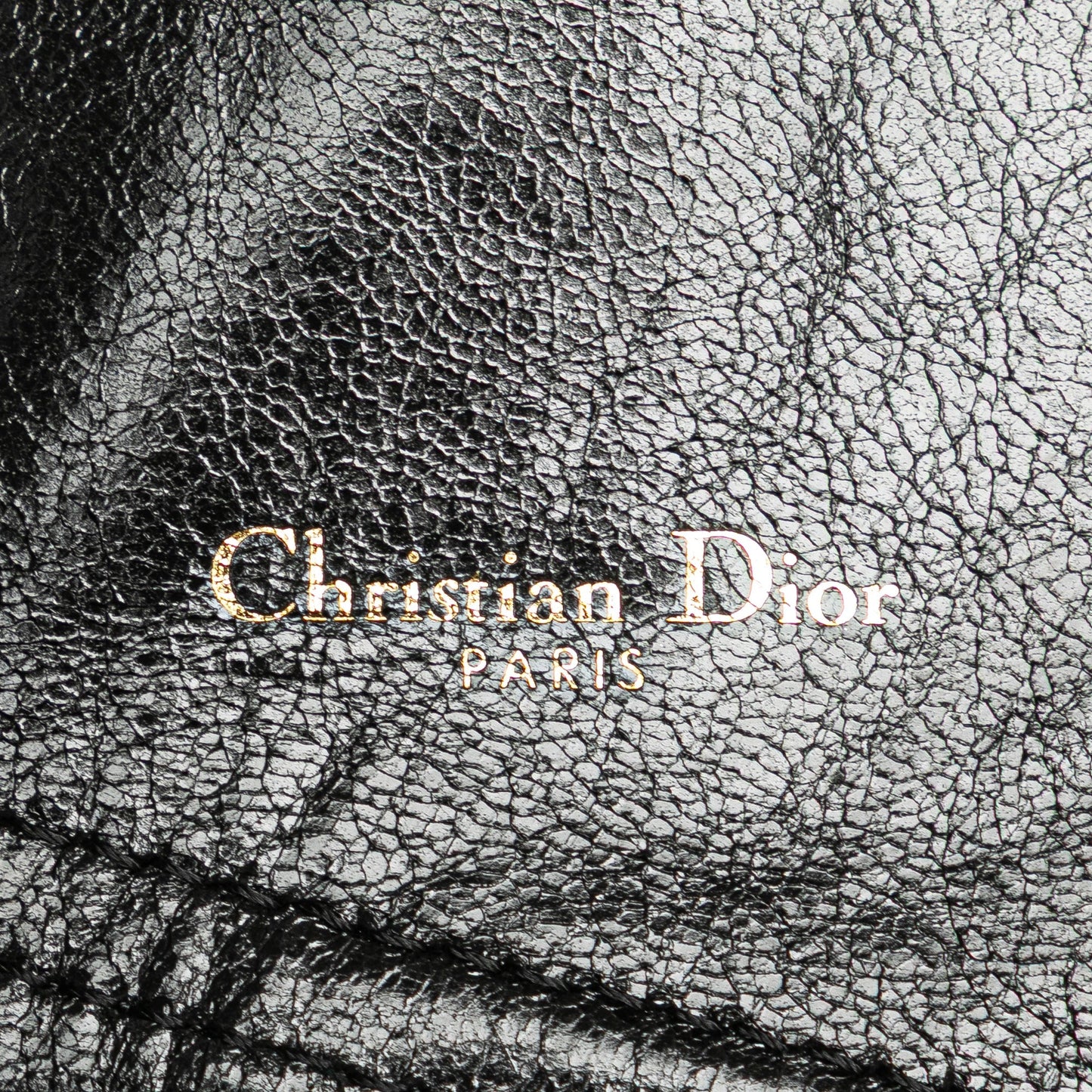 Crinkled Lambskin Saddle Belt Bag