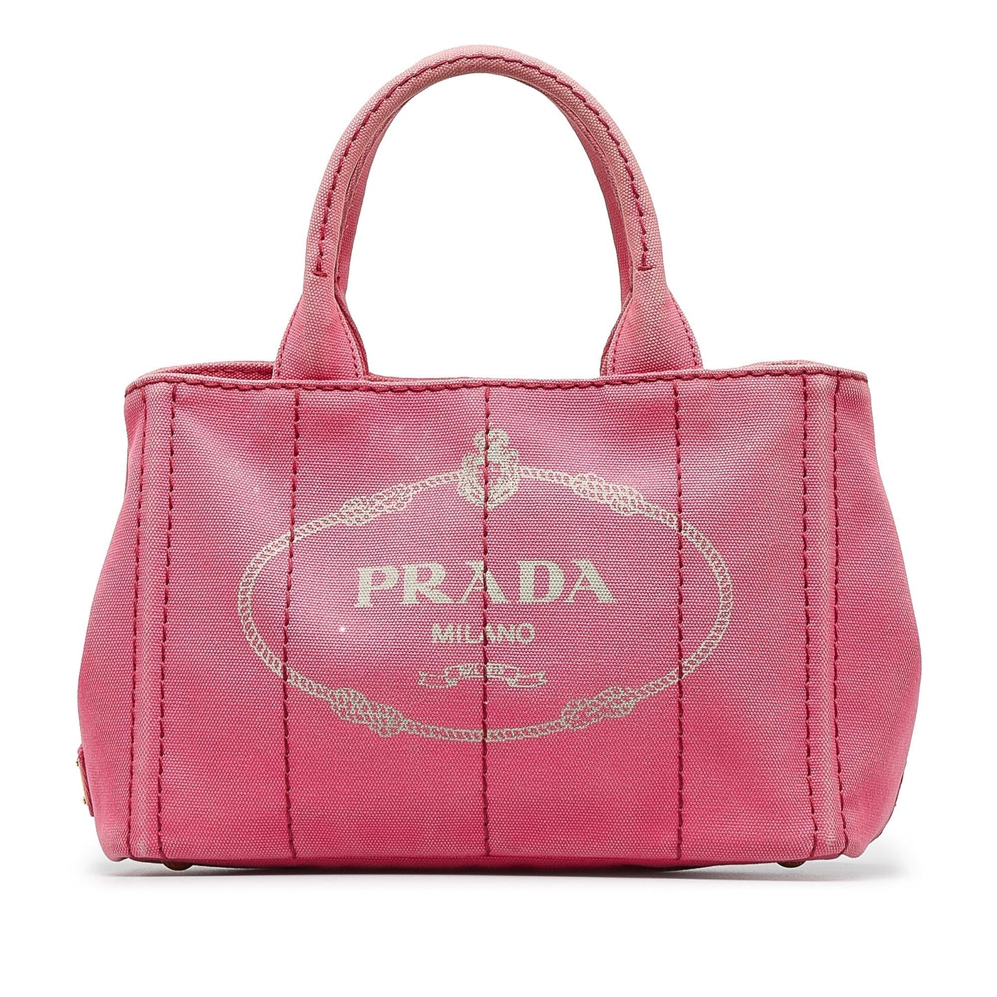 Prada Canapa Logo Satchel