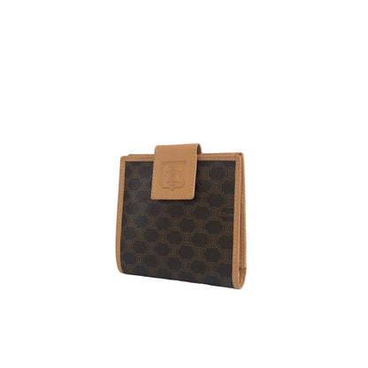 CELINE  Folded Wallet Brown Vintage dr584p