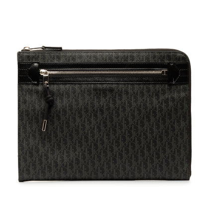 Oblique Clutch Bag