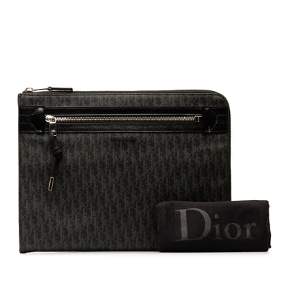 Oblique Clutch Bag