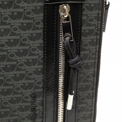 Oblique Clutch Bag