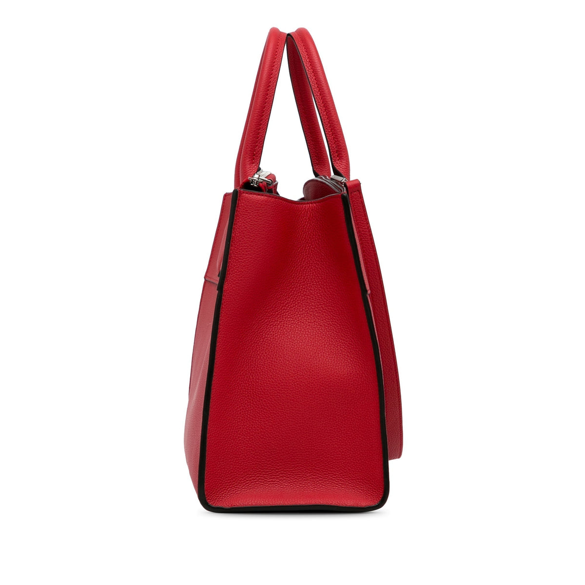 Red Louis Vuitton City Steamer MM Satchel