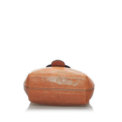 Fendi B Bag Leather Shoulder Bag