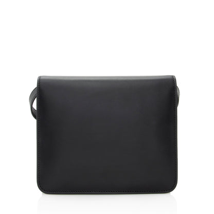 Fendi Calfskin Crystal Fab Small Crossbody Bag