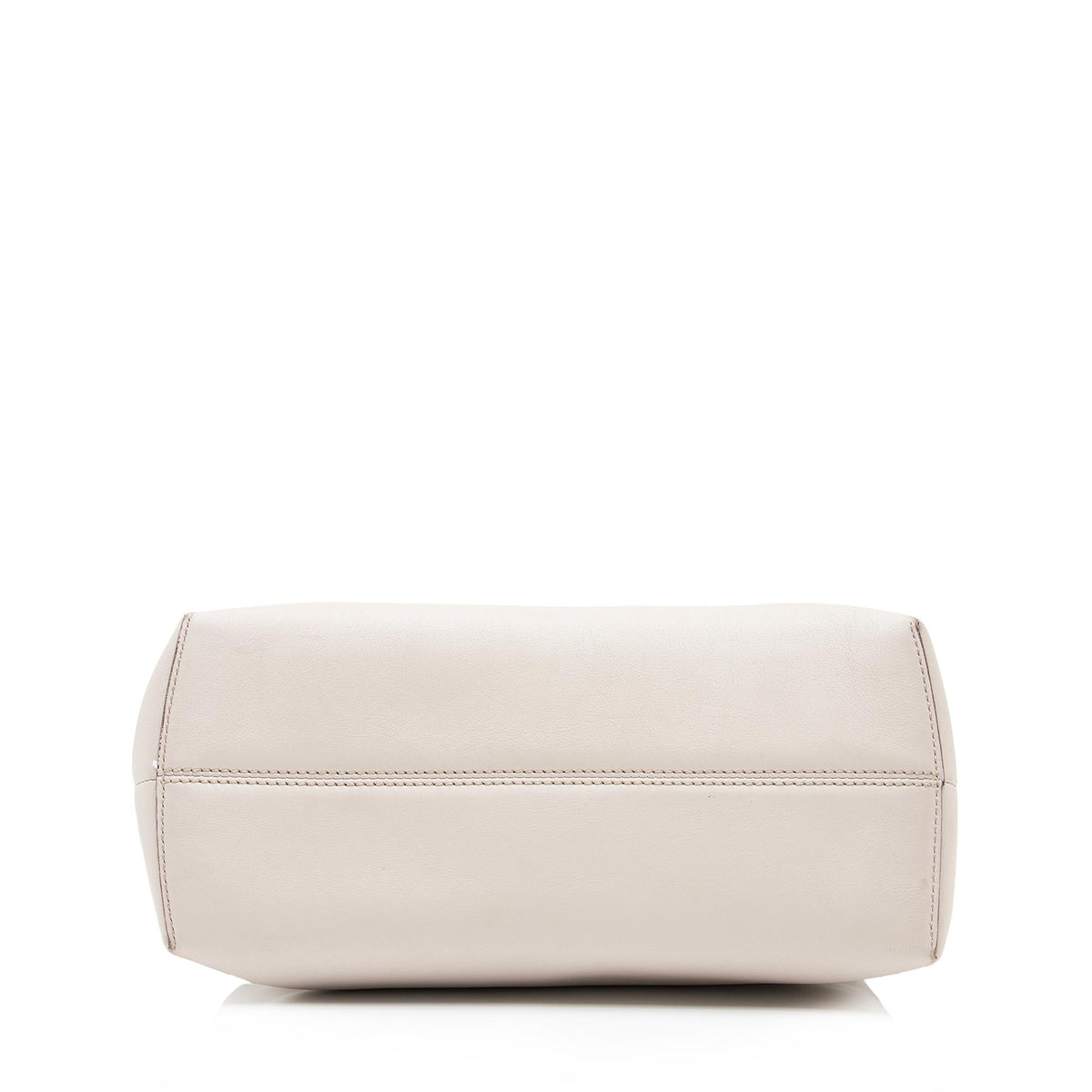 Fendi Calfskin Flowerland Studded By The Way Medium Boston Bag