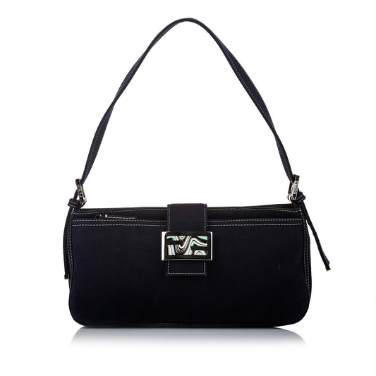 Fendi Canvas Shoulder Bag