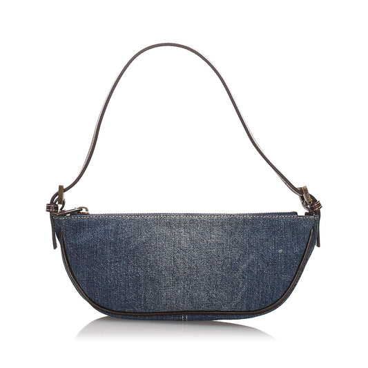 Fendi Denim Baguette Pochette (SHG-13627)