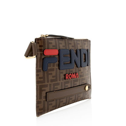 Fendi FF Spalmati Fila Messenger Bag