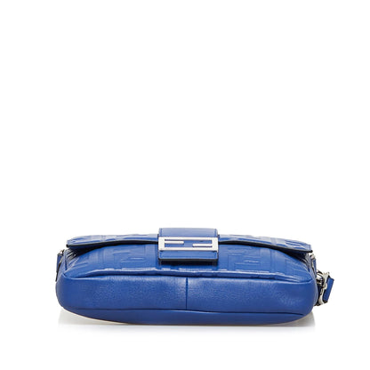 Fendi FF Embossed Baguette