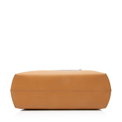 Fendi FF Spalmati Vetrificato Shopper Tote
