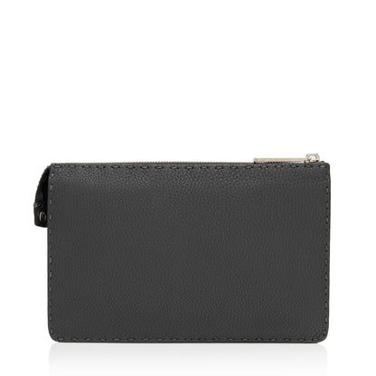 Fendi Leather Selleria  Monster Clutch (SHF-hyUZqB)