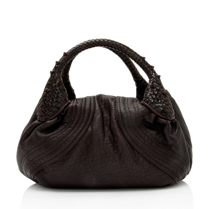 Fendi Leather Spy Baby Satchel