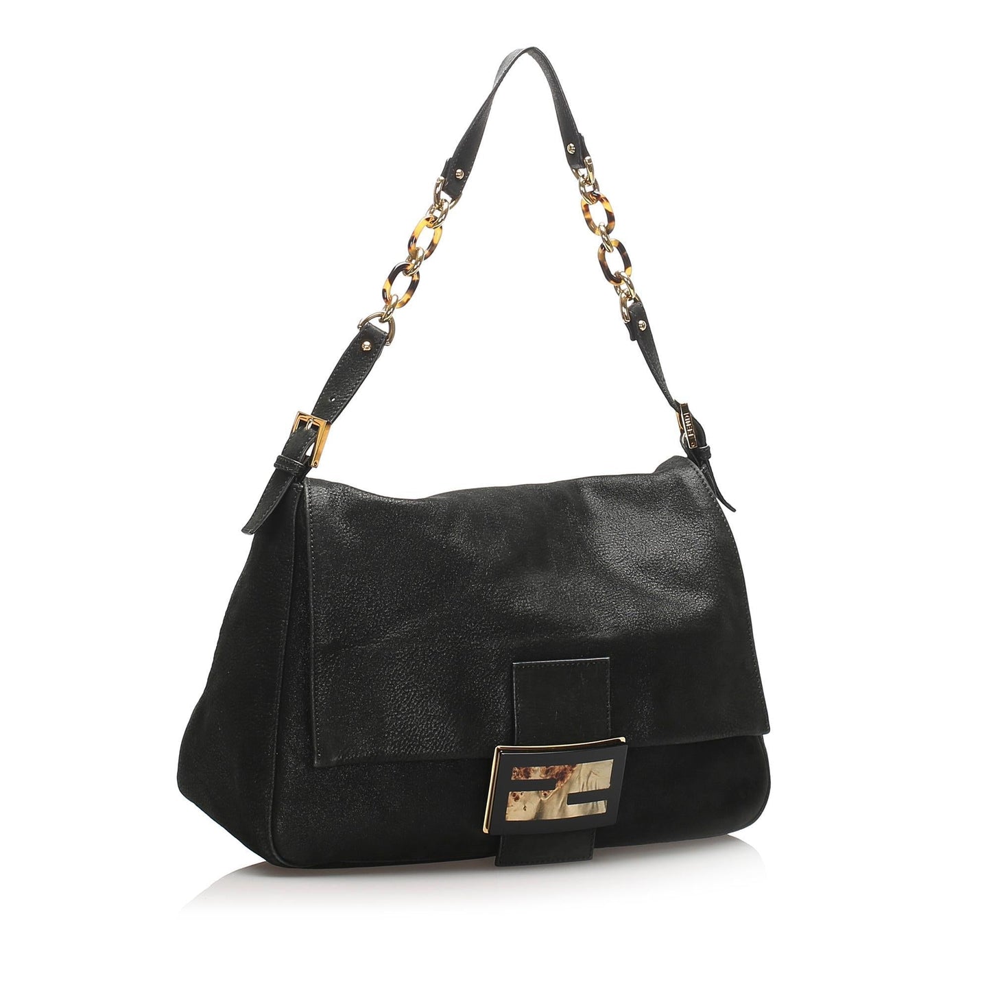 Fendi Mamma Forever Leather Chain Shoulder Bag (SHG-16016)