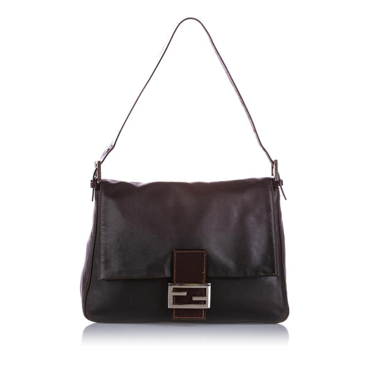 Fendi Mamma Forever Leather Shoulder Bag (SHG-16032)