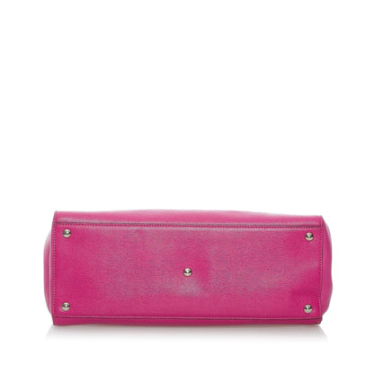 Fendi Medium 2Jours Leather Satchel