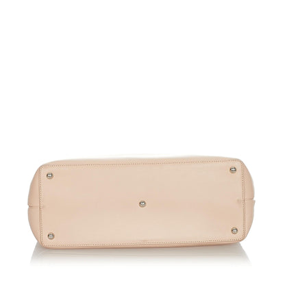 Fendi Medium 2Jours Leather Tote Bag