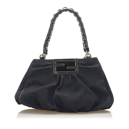 Fendi Mia Canvas Shoulder Bag (SHG-18108)