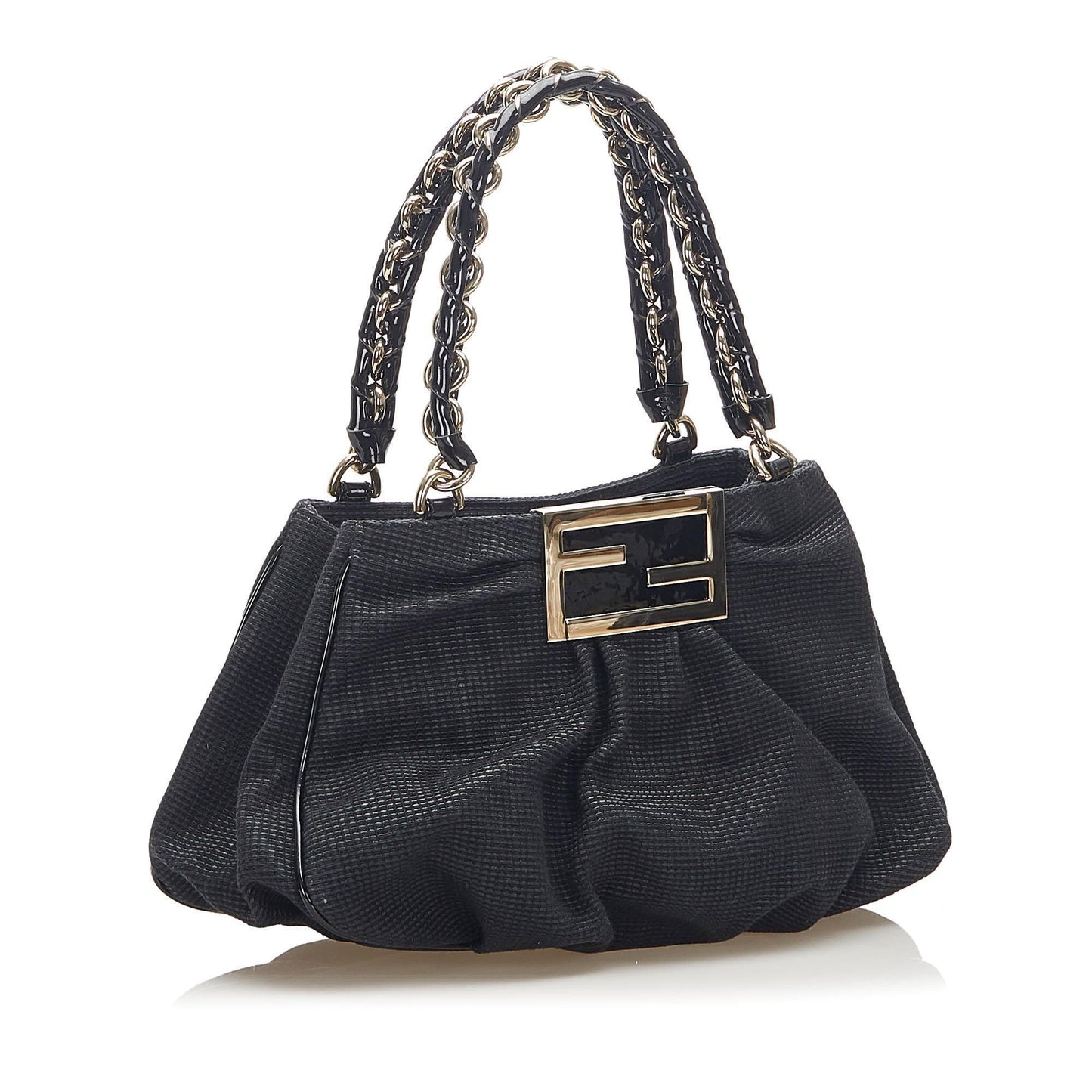 Fendi Mia Canvas Shoulder Bag (SHG-18108)