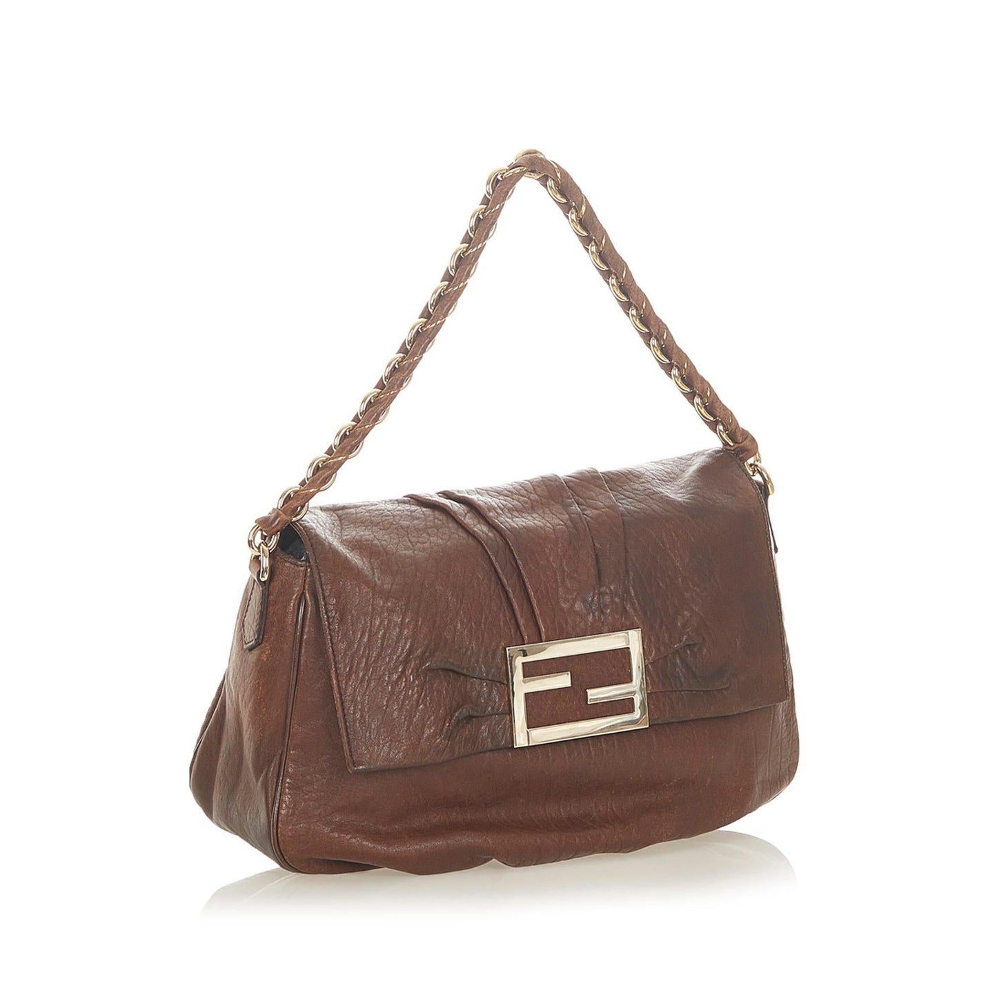 Fendi Mia Leather Shoulder Bag (SHG-19579)