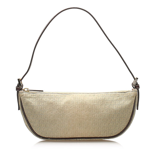 Fendi Micro zucchino Canvas Baguette (SHG-13978)