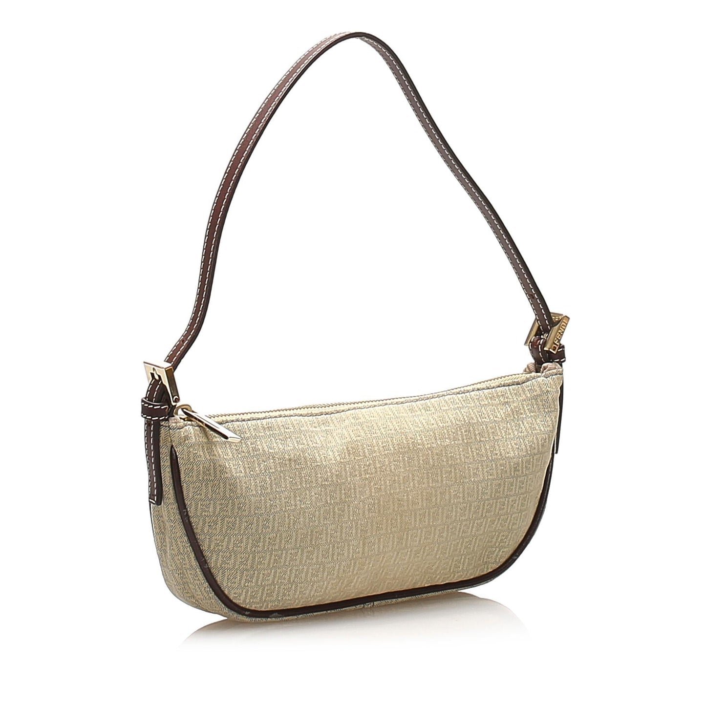 Fendi Micro zucchino Canvas Baguette (SHG-13978)