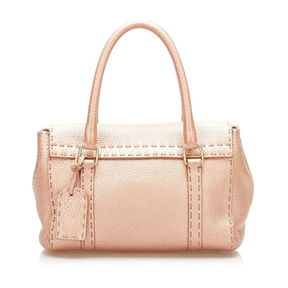 Fendi Mini Selleria Linda Leather Handbag