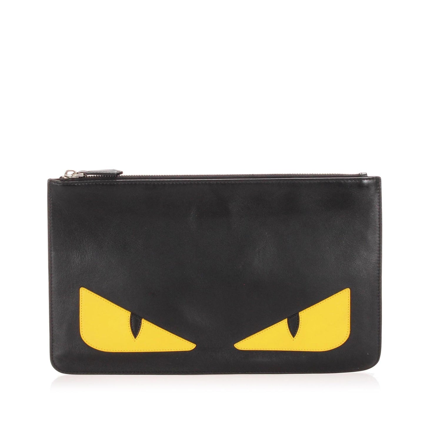 Fendi Leather Monster Clutch  (SHG-12888)