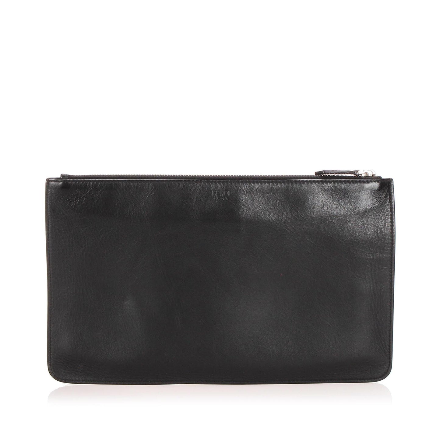 Fendi Leather Monster Clutch  (SHG-12888)
