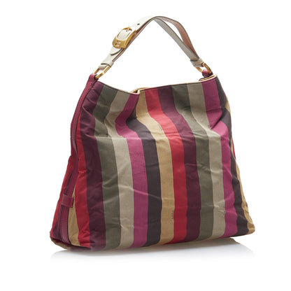 Fendi Pequin Shoulder Bag