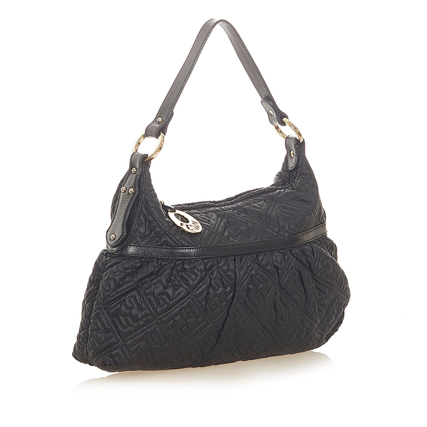 Fendi Quilted Leather Shoulder Bag (SHG-19312)