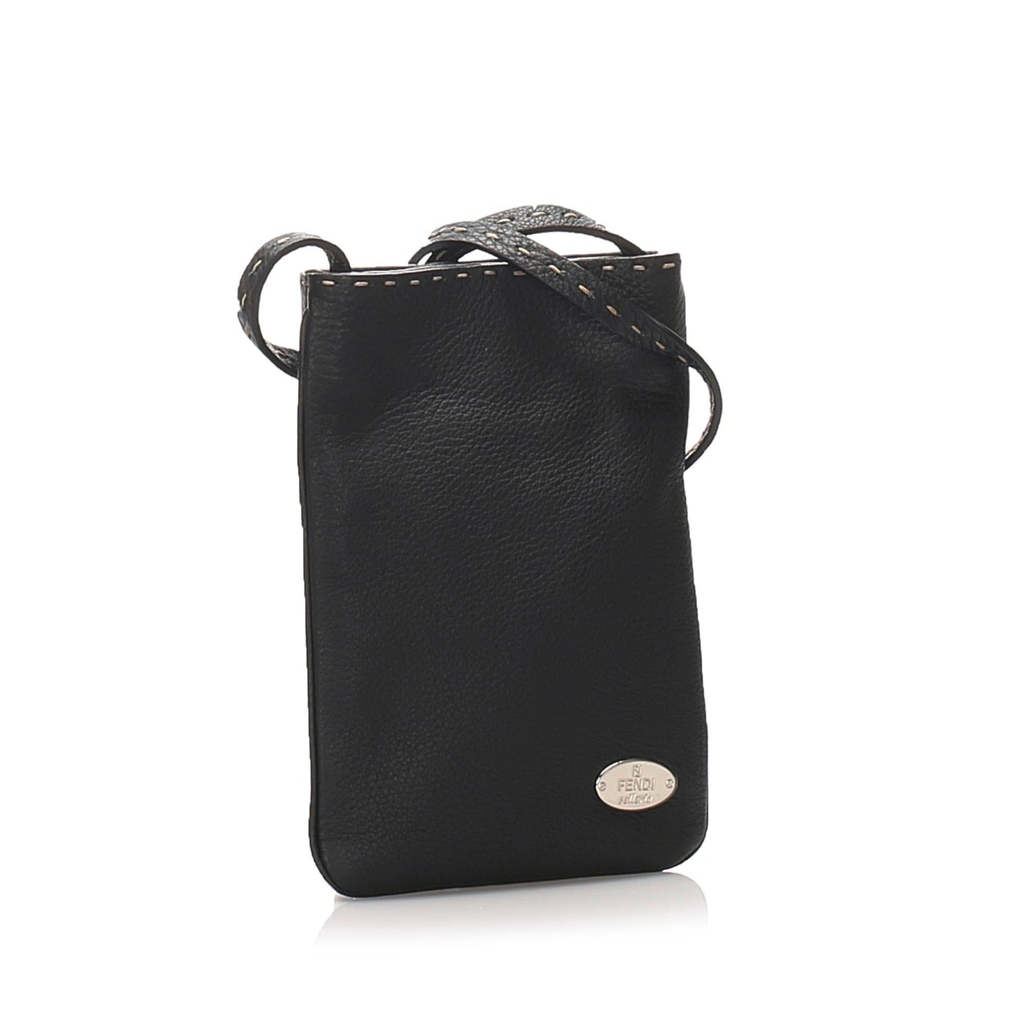Fendi Selleria Leather Crossbody Bag (SHG-10358)