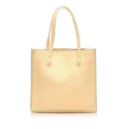 Fendi Selleria Leather Handbag