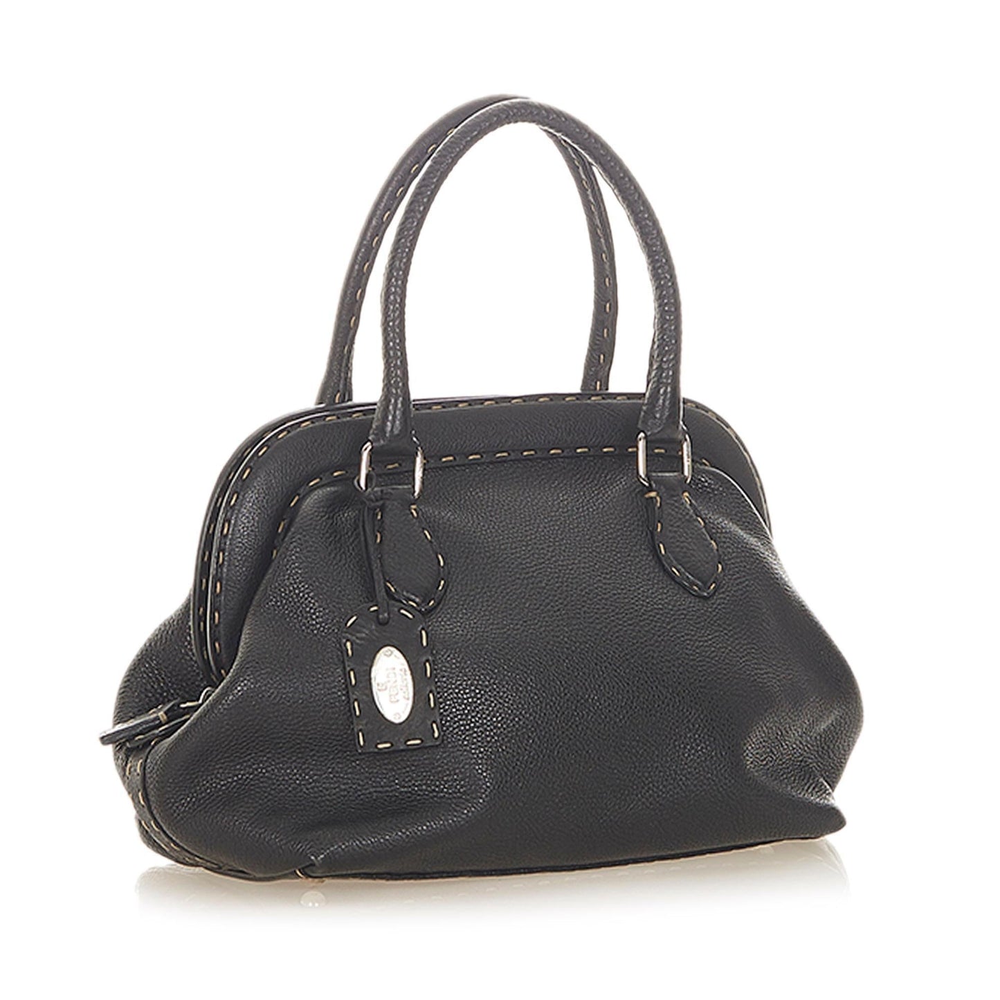 Fendi Selleria Leather Handbag (SHG-20044)