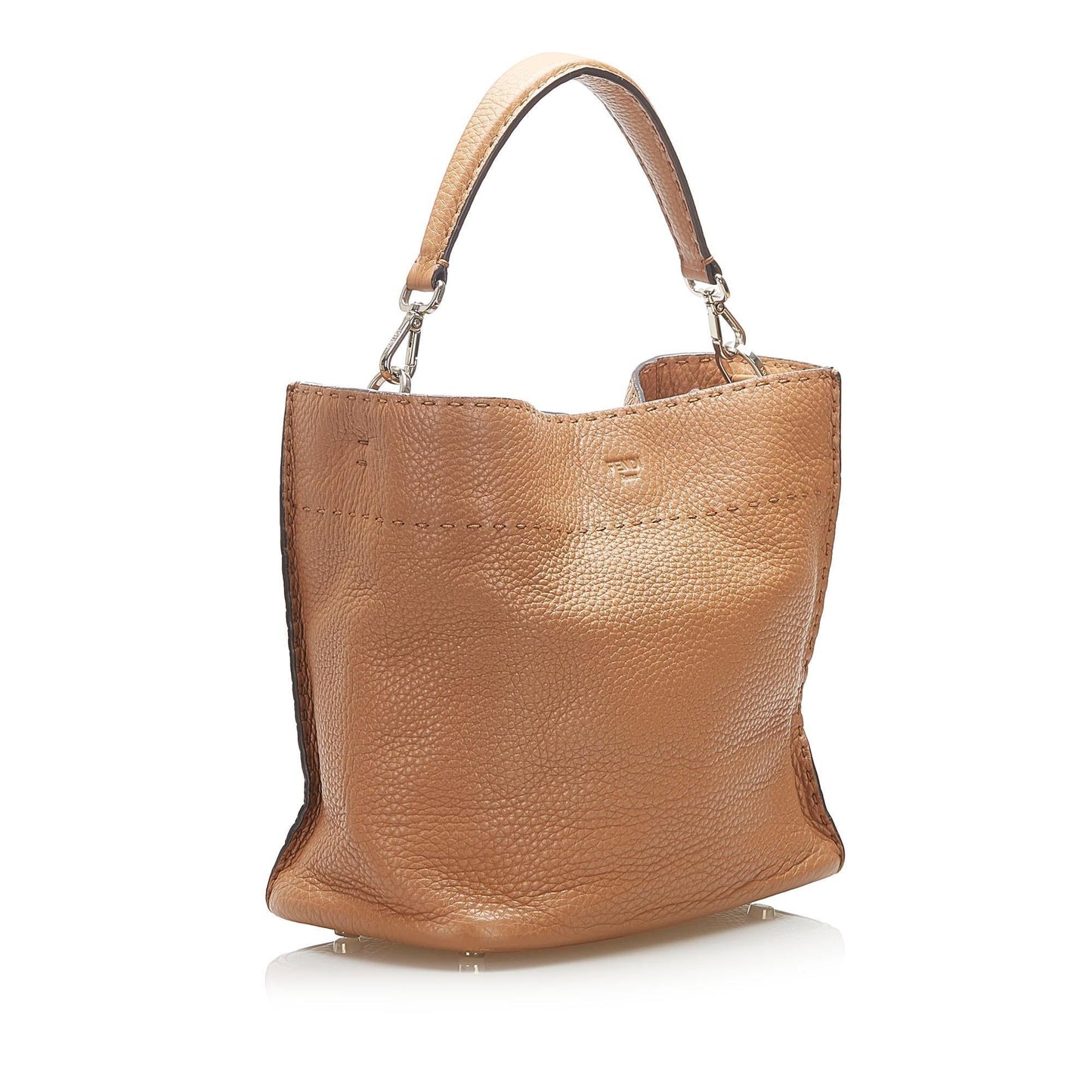 Fendi Selleria Leather Satchel (SHG-16243)