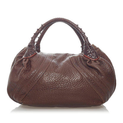 Fendi Spy Leather Handbag