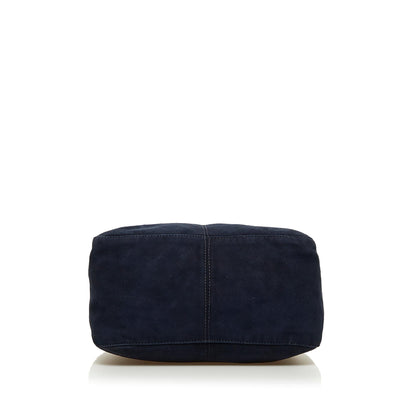 Fendi Suede Double Flap