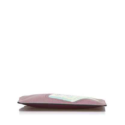 Fendi Telephone Leather Clutch