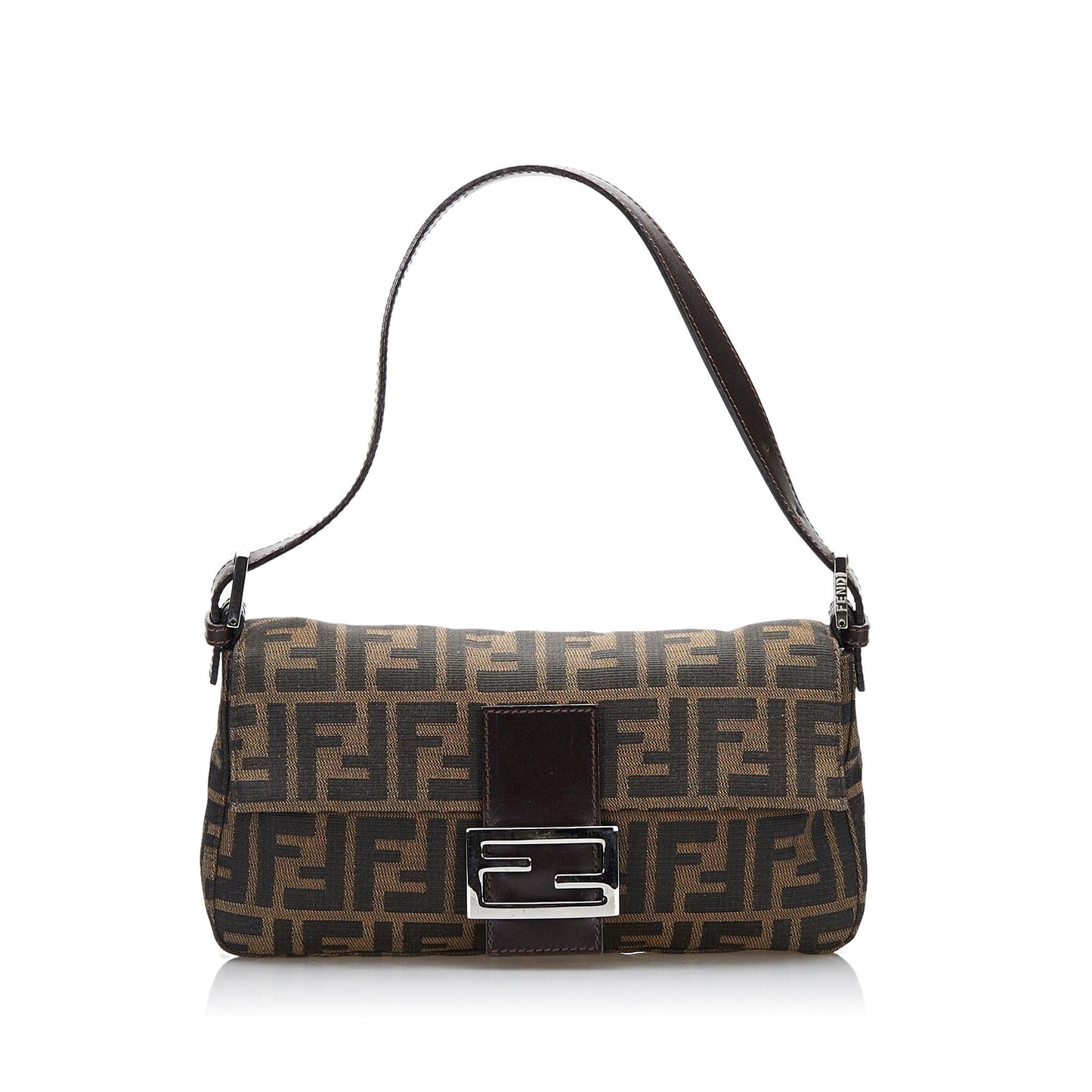 Fendi Zucca Canvas Baguette