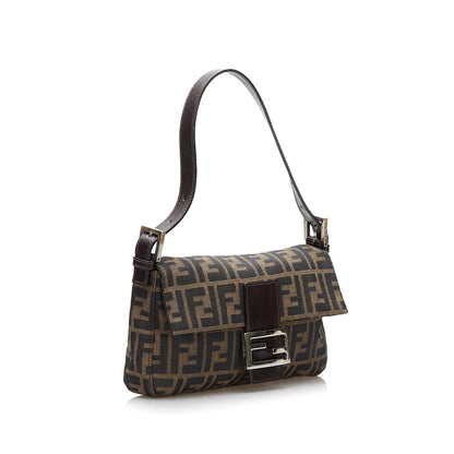 Fendi Zucca Canvas Baguette