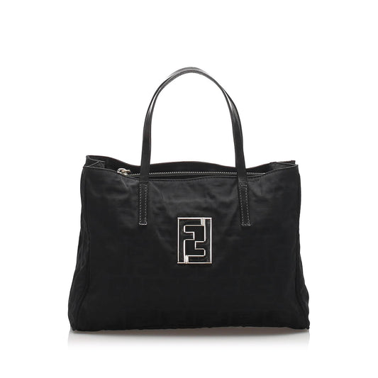 Fendi Zucca Canvas Handbag (SHG-10923)
