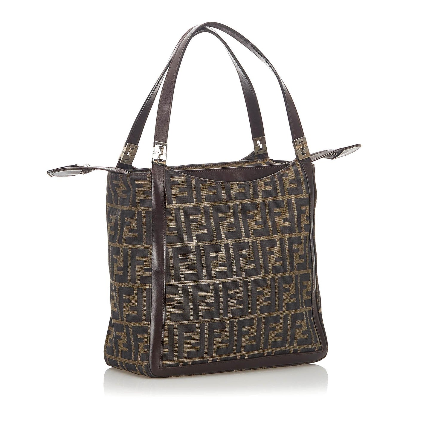 Fendi Zucca Canvas Handbag (SHG-18993)