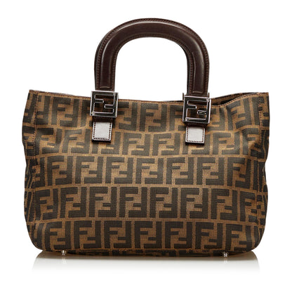 Fendi Zucca Canvas Handbag