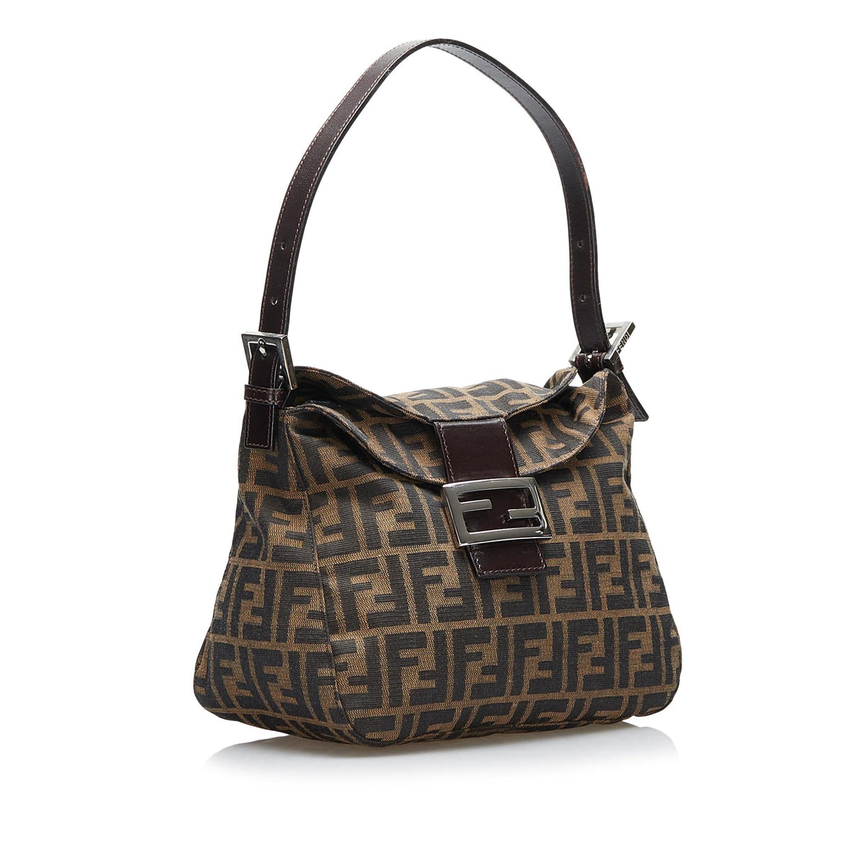 Fendi Zucca Canvas Handbag