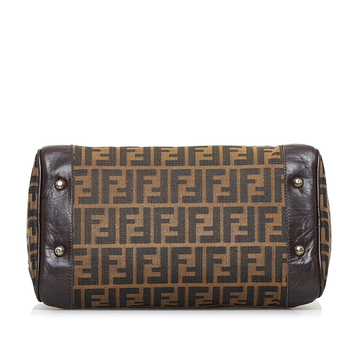 Fendi Zucca Canvas Handbag