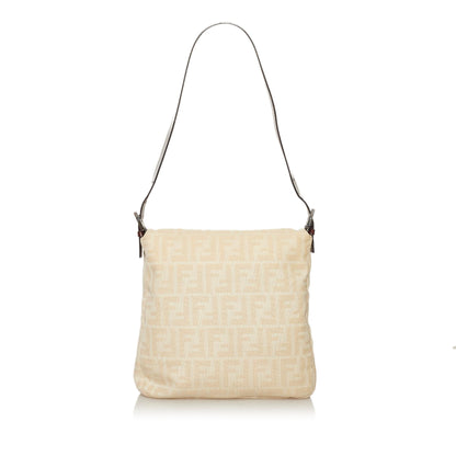 Fendi Zucca Canvas Shoulder Bag