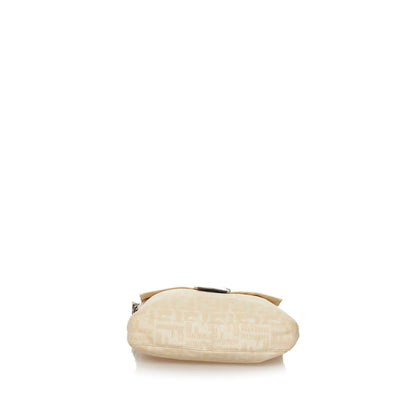 Fendi Zucca Canvas Shoulder Bag