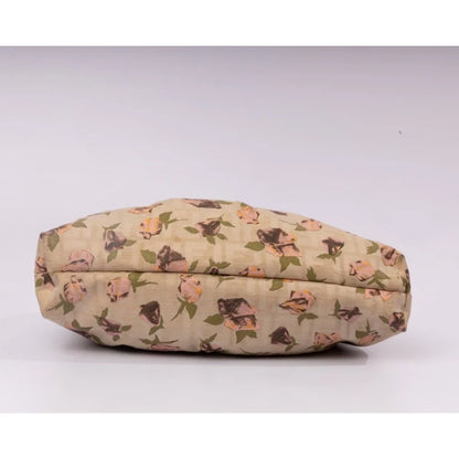 Fendi Zucca Chef Floral Print Bag