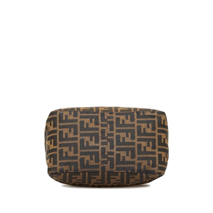 Fendi Zucca Double Flap Shoulder Bag